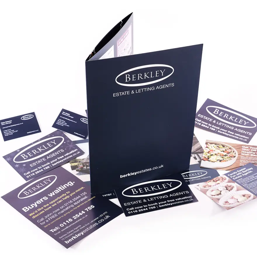 Berkley Estate Agents brand and stationery