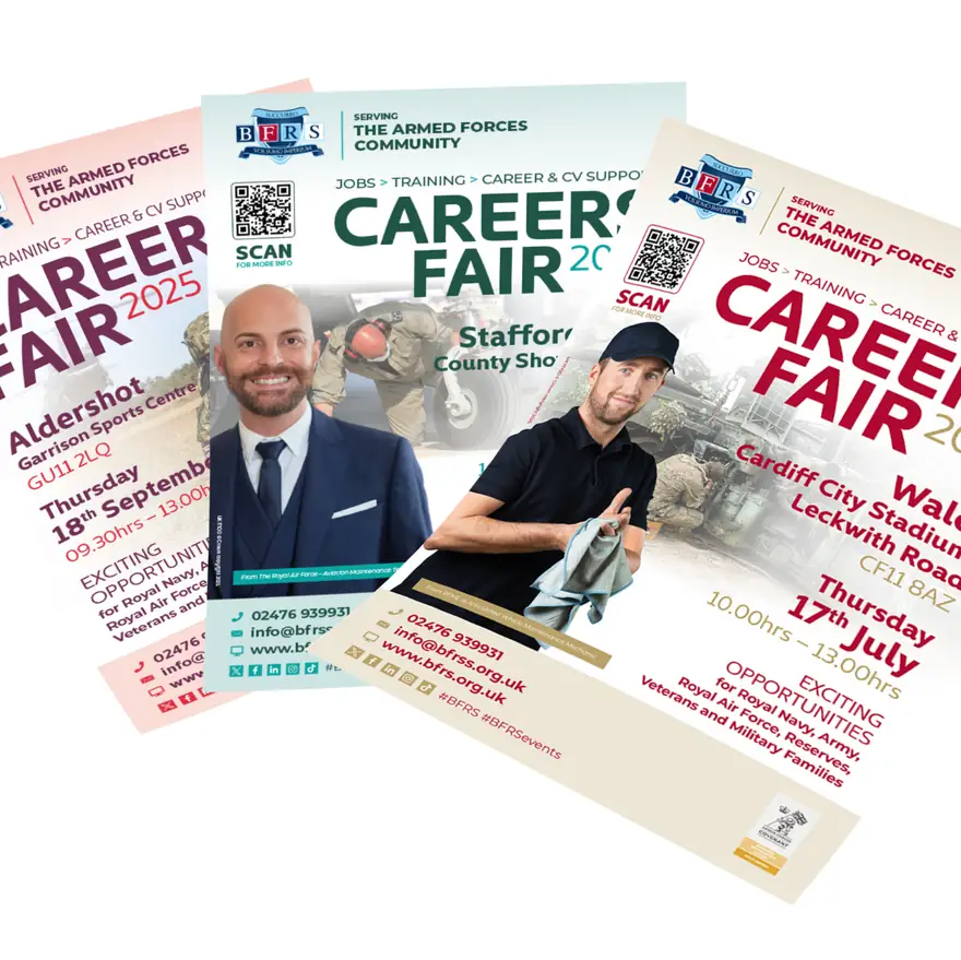 BFRS careers fair flyers